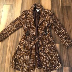 Charlotte Russe wool/rayon coat
